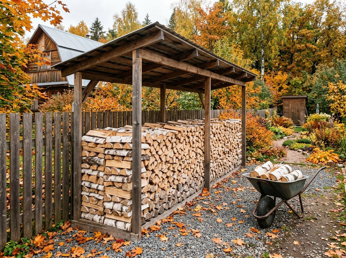 Дровник под ключ — 5 м³ — Текстильщик, улица Боровая, 90